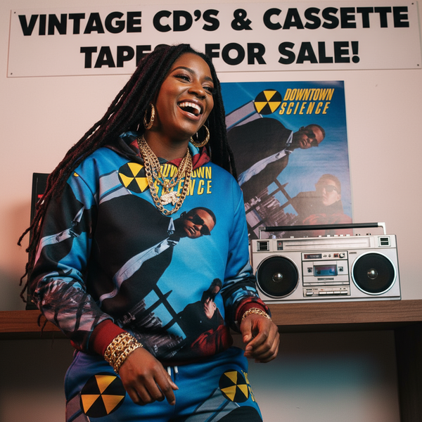 •DOWNTOWN SCIENCE - DOWNTOWN SCIENCE• ~1991 OG PRESSING~ (CASSETTE TAPE)