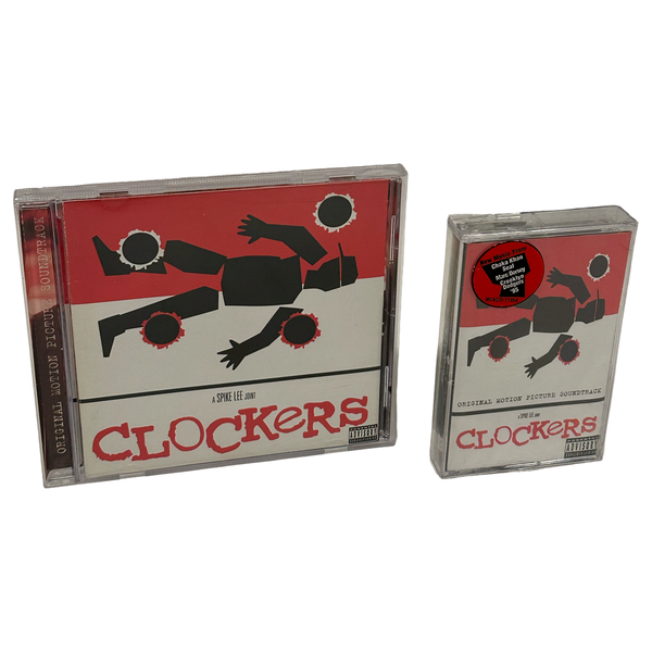 •CLOCKERS - ORIGINAL MOTION PICTURE SOUNDTRACK• ~1995 OG PRESSINGS~ (CD & SEALED CASSETTE TAPE)