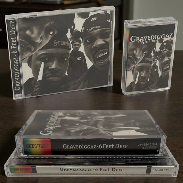 •GRAVEDIGGAZ - 6 FEET DEEP• ~1994 OG PRESSINGS~ (CD & CASSETTE TAPE)