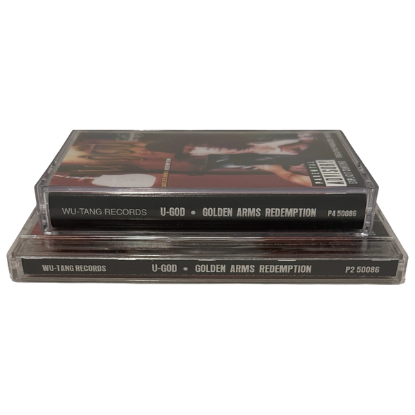 •U-GOD - GOLDEN ARMS REDEMPTION• ~1999 OG PRESSINGS~ (CD & CASSETTE TAPE) (TAPE POPPED)