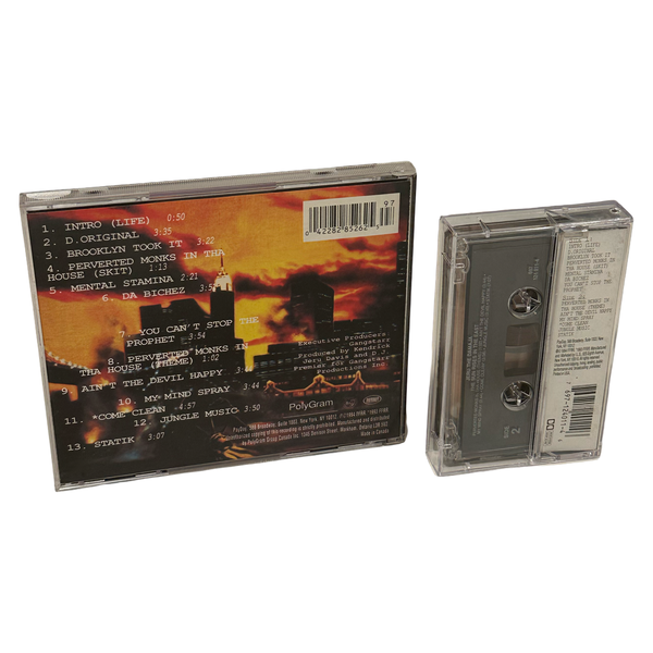 •JERU THE DAMAJA - THE SUN RISES IN THE EAST• ~1994 OG PRESSINGS~ (CD & CASSETTE TAPE)