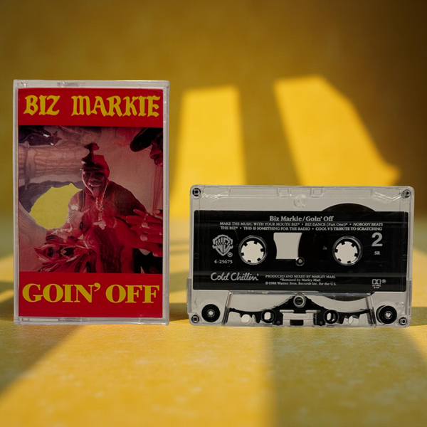 •BIZ MARKIE - GOIN’ OFF• ~1988 OG PRESSING~ (CASSETTE TAPE)