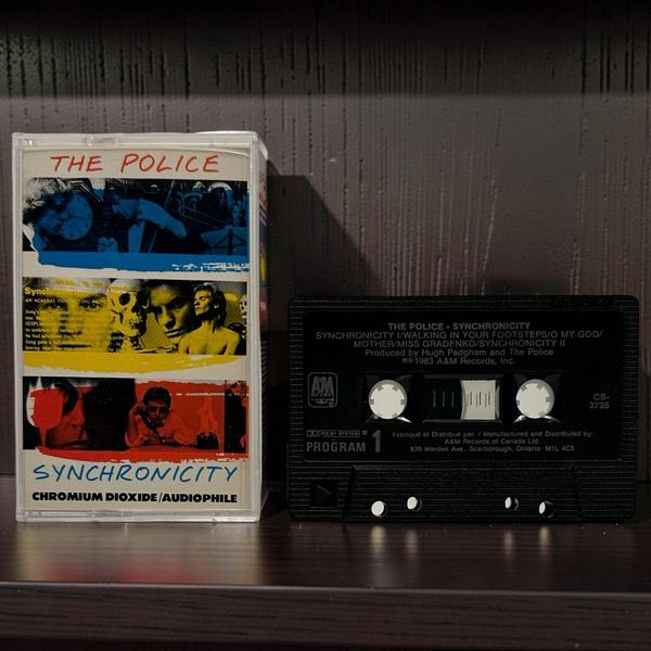 •THE POLICE ~ SYNCHRONICITY• ~1983 OG CANADIAN REPRESSINGS~ (CD & CASSETTE TAPE)
