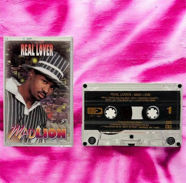•MAD LION - REAL LOVER• ~1995 OG PRESSING~ (CASSETTE TAPE)
