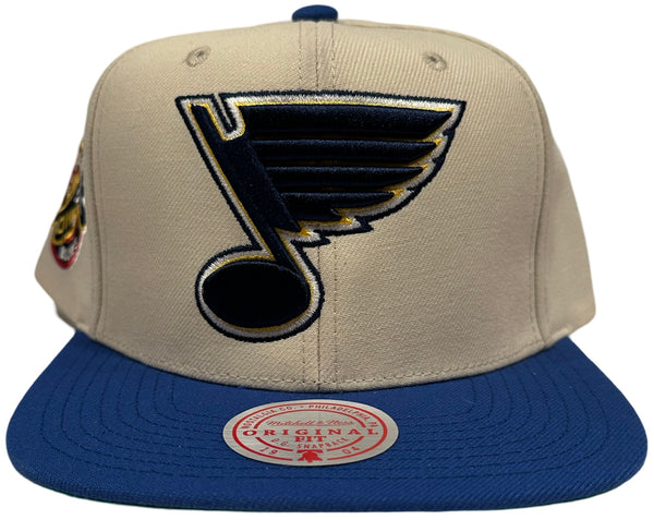 *St Louis Blues* snapback hats by Mitchell & Ness