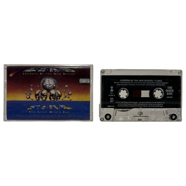 •LEADERS OF THE NEW SCHOOL - T.I.M.E.• ~1993 OG PRESSINGS~ (CD & CASSETTE TAPE)