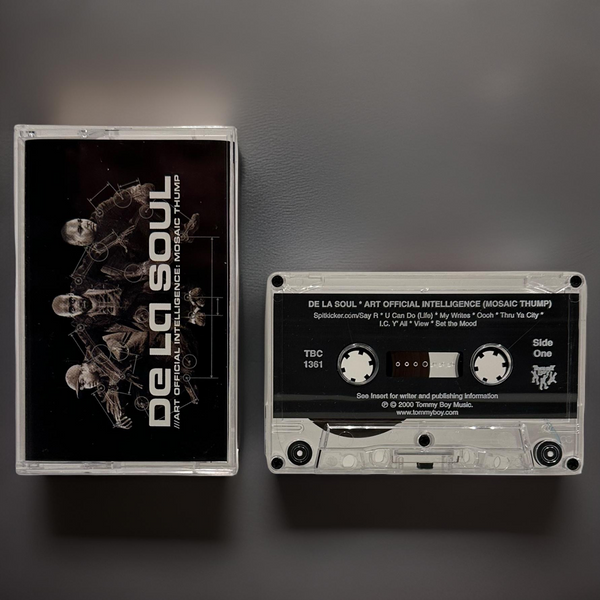 •DE LA SOUL ~ ART OFFICIAL INTELLIGENCE ///: MOSAIC THUMP• ~2000 OG PRESSING~ (CASSETTE TAPE) (1)