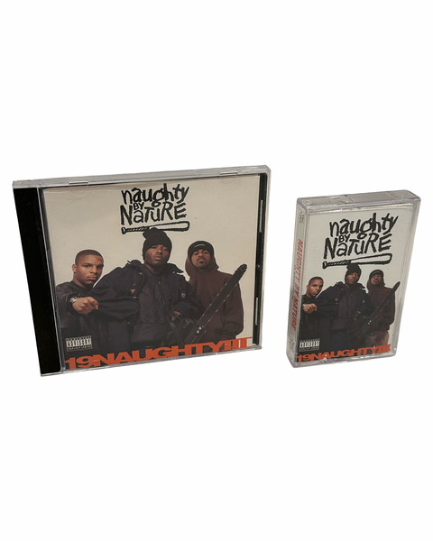 •NAUGHTY BY NATURE - 19NAUGHTYIII• ~1993 OG PRESSINGS~ (CD & CASSETTE TAPE)