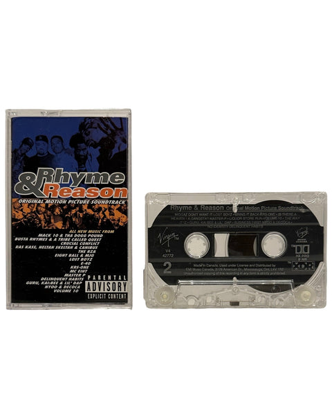 •RHYME & REASON - ORIGINAL MOTION PICTURE SOUNDTRACK• ~1997 OG PRESSING~ (CASSETTE TAPE)