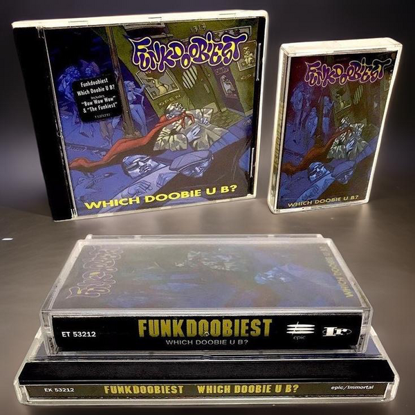 •FUNKDOOBIEST - WHICH DOOBIE U B?• (1993) (CASSETTE & CD AVAILABLE) (ORIGINAL PRESSINGS)