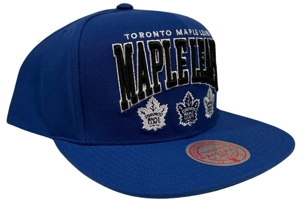 *Toronto Maple Leafs* snapback hats by Mitchell & Ness