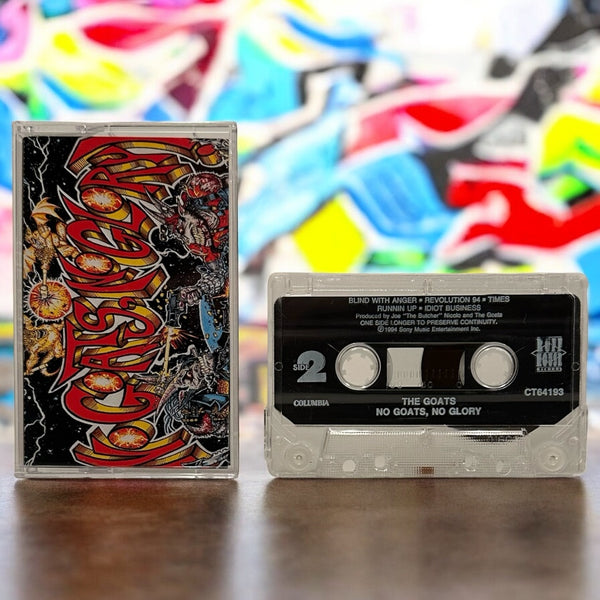 •THE GOATS - NO GOATS, NO GLORY• ~1994 OG PRESSING~ (CASSETTE TAPE)