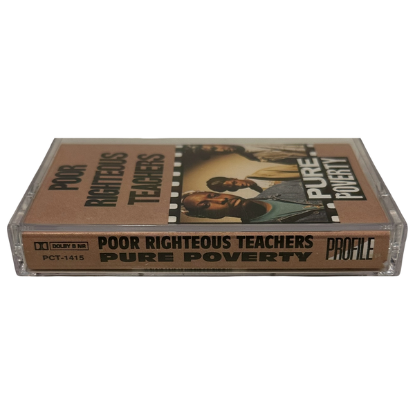 •POOR RIGHTEOUS TEACHERS - PURE POVERT• ~1991 OG PRESSINGS~ (CD & CASSETTE TAPE)