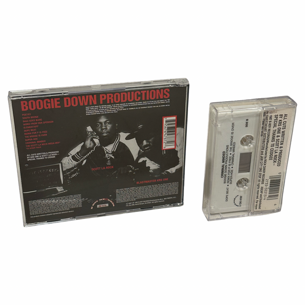 •BOOGIE DOWN PRODUCTIONS - CRIMINAL MINDED• ~1987 OG PRESSING & REPRESSING~ (CD & CASSETTE TAPE)