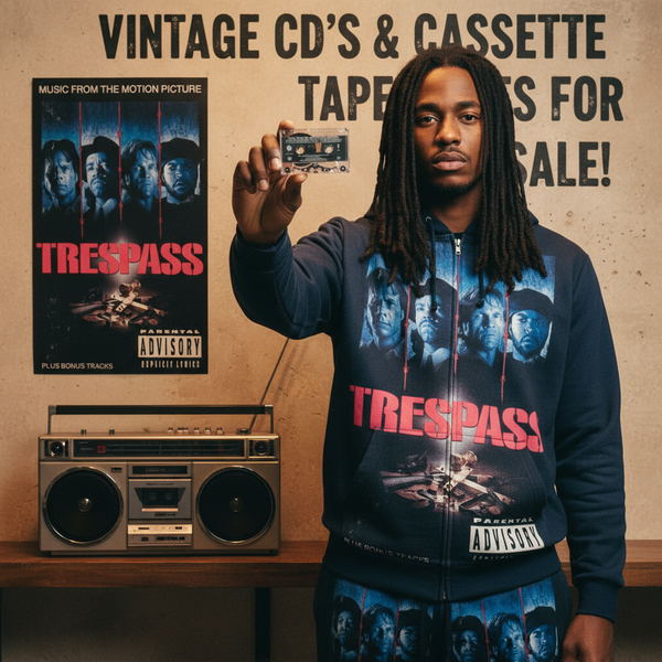 •TRESPASS ~ MUSIC FROM THE MOTION PICTURE• ~1992 OG PRESSING~ (CASSETTE TAPE)