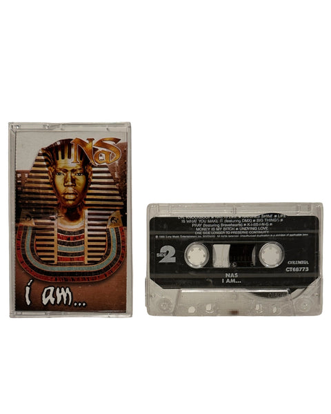 •NAS - I AM…• ~1999 OG PRESSING~ (CD & CASSETTE TAPE)