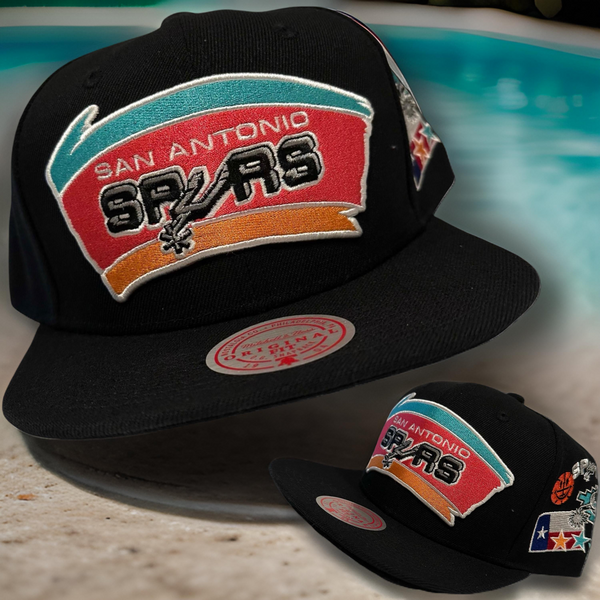 *San Antonio Spurs* snapback hat by Mitchell & Ness