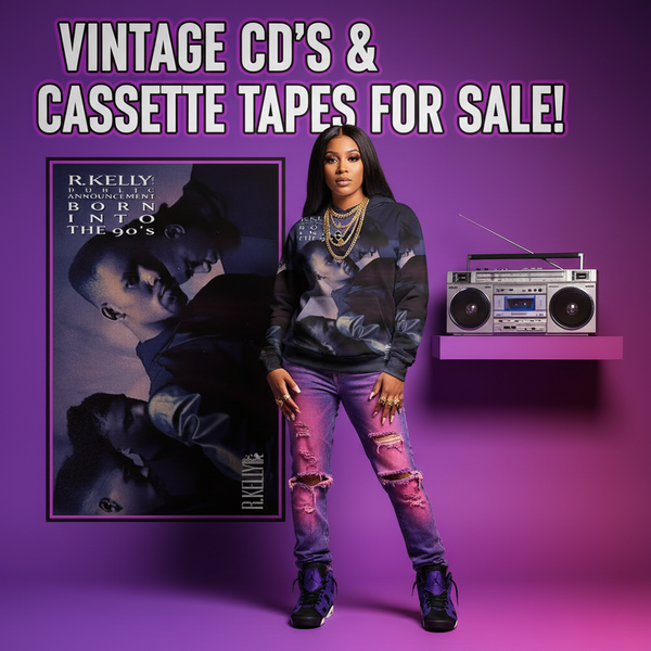 •R.KELLY AND PUBLIC ANNOUNCEMENT - BORN INTO THE 90’s• ~1992 OG PRESSING~ (CASSETTE TAPE)