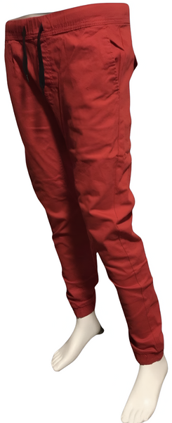 ^SOUTHPOLE^ (RED) COTTON JOGGER PANTS (SLIM FIT)