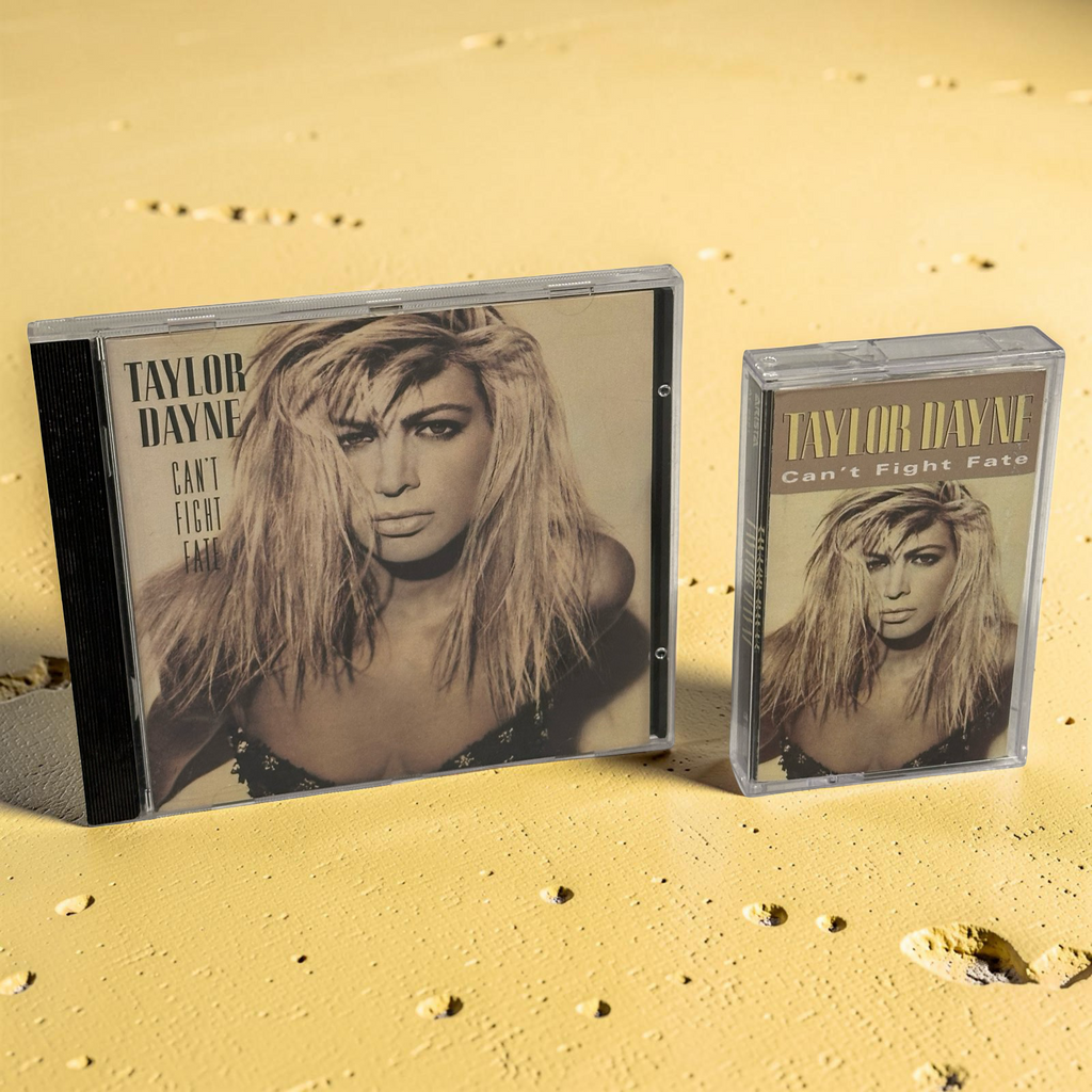 •TAYLOR DANE ~ CAN’T FIGHT FATE• ~1989 OG PRESSINGS~ (CD & CASSETTE TAPE)