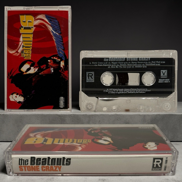•THE BEATNUTS - STONE CRAZY• ~1997 OG PRESSING~ (CASSETTE TAPE)