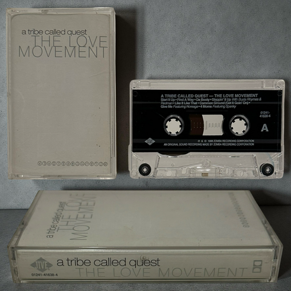 •A TRIBE CALLED QUEST - THE LOVE MOVEMENT• ~1998 OG PRESSING~ (CASSETTE TAPE)