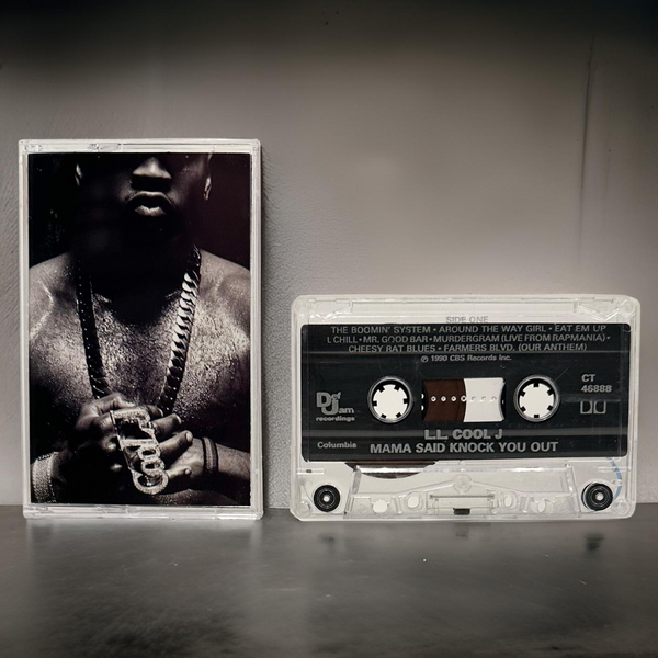 •LL COOL J - MAMA SAID KNOCK YOU OUT• ~1990 OG PRESSING~ (CASSETTE TAPE) (2)