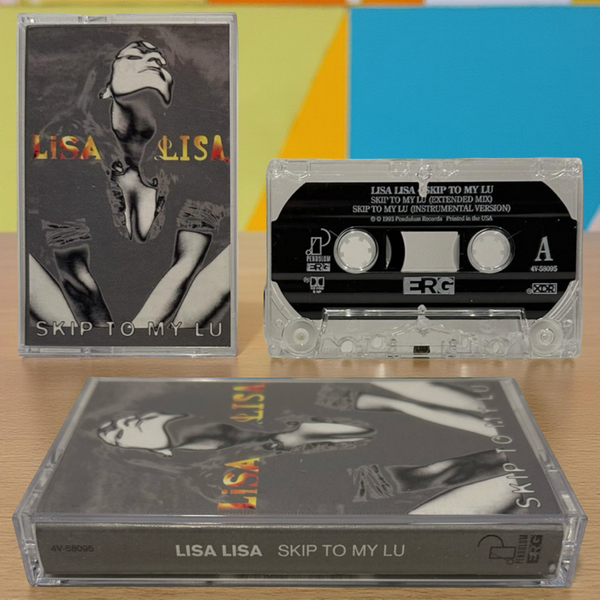 •LISA LISA - SKIP TO MY LU• ~1993 OG PRESSING~ (CASSETTE MAXI-SINGLE)