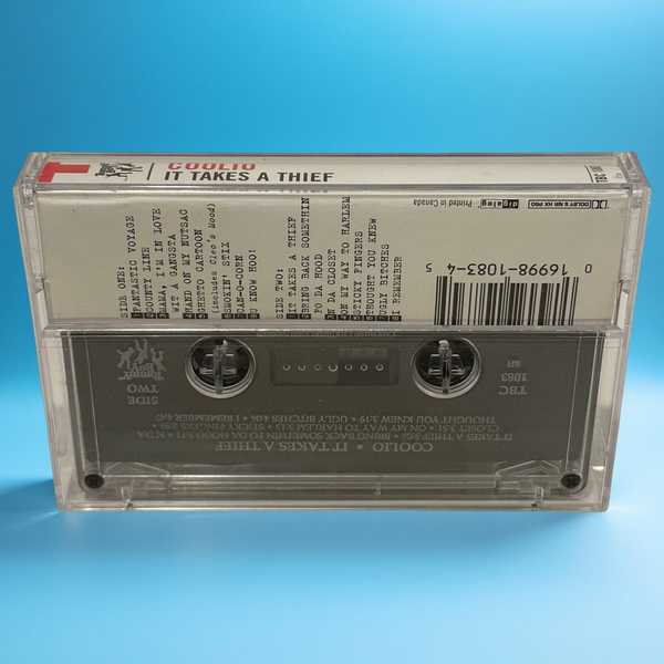 •COOLIO - IT TAKES A THIEF• ~1994 OG PRESSING~ (CASSETTE TAPE)