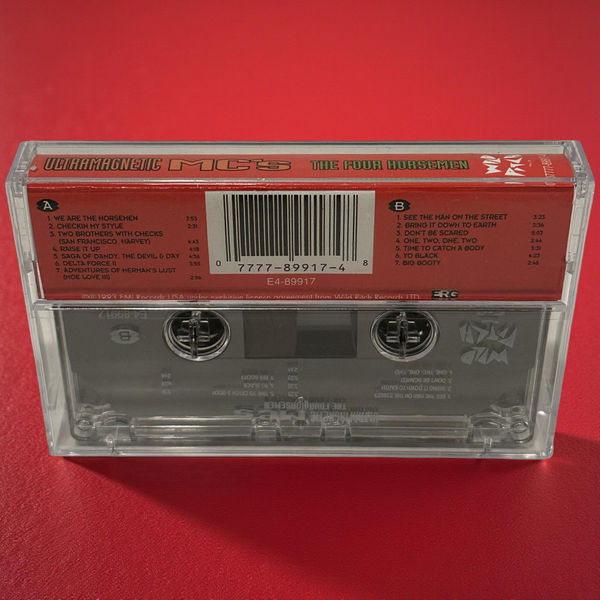 •ULTRAMAGNETIC MC’S ~ THE FOUR HORSEMEN• ~1993 OG PRESSING~ (CASSETTE TAPE) (2)