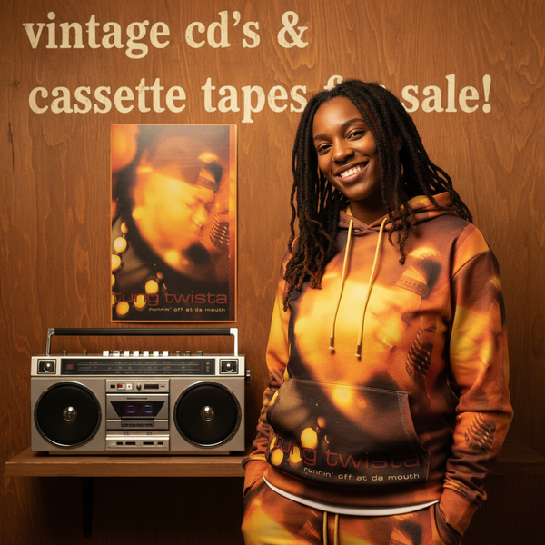 •TUNG TWISTA ~ RUNNIN’ OFF AT DA MOUTH• ~1992 OG PRESSING• (CASSETTE TAPE)