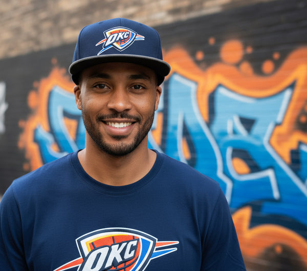 *Oklahoma City Thunder* fitted hat by Mitchell & Ness (7”)