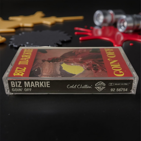•BIZ MARKIE - GOIN’ OFF• ~1988 OG CANADIAN PRESSING~ (CASSETTE TAPE) (BLACK SHELL)