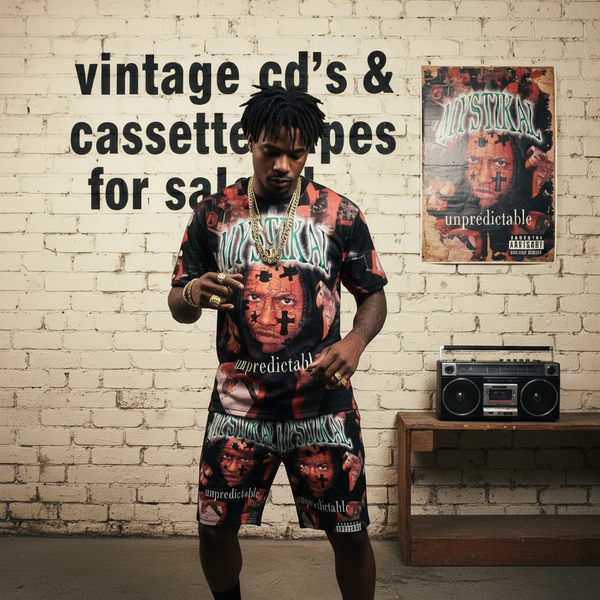 •MYSTIKAL ~ UNPREDICTABLE• ~1997 OG PRESSING~ (NO LIMIT) (CASSETTE TAPE)