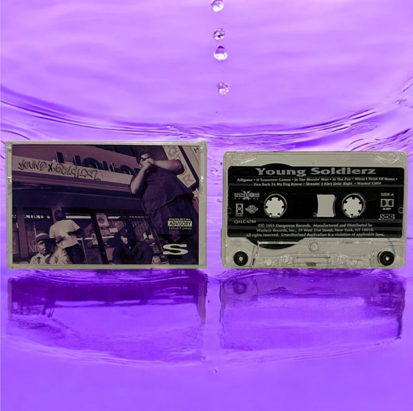 •YOUNG SOLDIERZ - YOUNG SOLDIERZ• ~1993 OG PRESSING~ (CASSETTE TAPE)