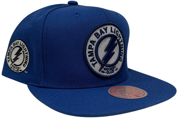 *Tampa Bay Lightning* (Blue) snapback hats by Mitchell & Ness