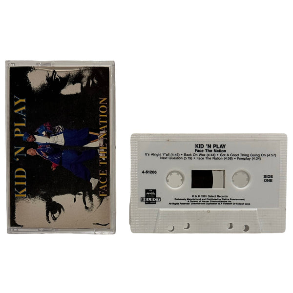 •KID ‘N PLAY - FACE THE NATION• ~1991 OG PRESSING~ (CASSETTE TAPE)