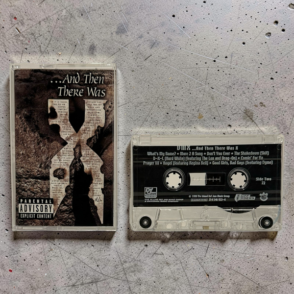 •DMX ~ …AND THEN THERE WAS X• ~1999 OG PRESSING~ (CASSETTE TAPE)