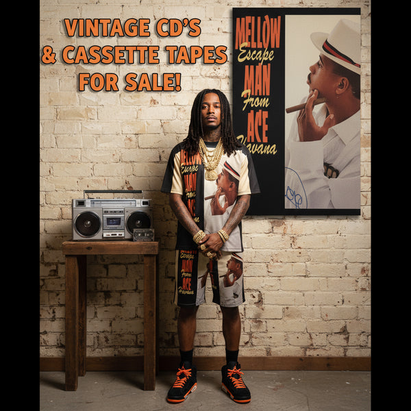 •MELLOW MAN ACE ~ ESCAPE FROM HAVANA• ~1989 OG PRESSING~ (CASSETTE TAPE) (2)