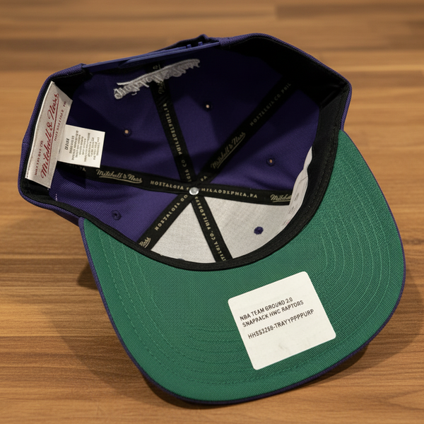 *TORONTO RAPTORS* Original Fit Snapback Hats by Mitchell & Ness
