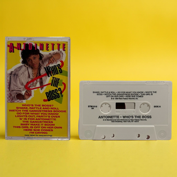 •ANTOINETTE - WHO’S THE BOSS?• ~1989 OG PRESSING~ (HTF CASSETTE TAPE)