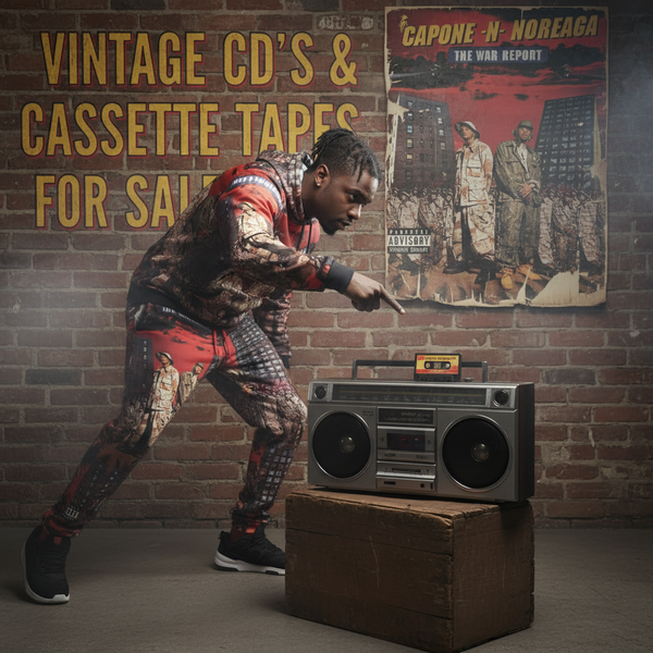 •CAPONE -N- NOREAGA• ~1997 OG PRESSINGS~ (CD & CASSETTE TAPE)