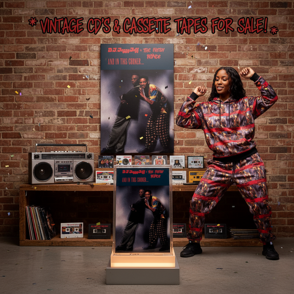 •D.J. JAZZY JEFF AND THE FRESH PRINCE - …AND IN THIS CORNER• ~1989 OG PRESS~ (CLUB) (CASSETTE TAPE) (1)