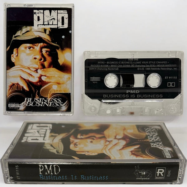 •PMD - BUSINESS IS BUSINESS• ~1996 OG CANADIAN PRESSING~ (CASSETTE TAPE)
