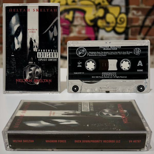 •HELTAH SKELTAH - MAGNUM FORCE• ~1998 OG CANADIAN PRESSING~ (CASSETTE TAPE)