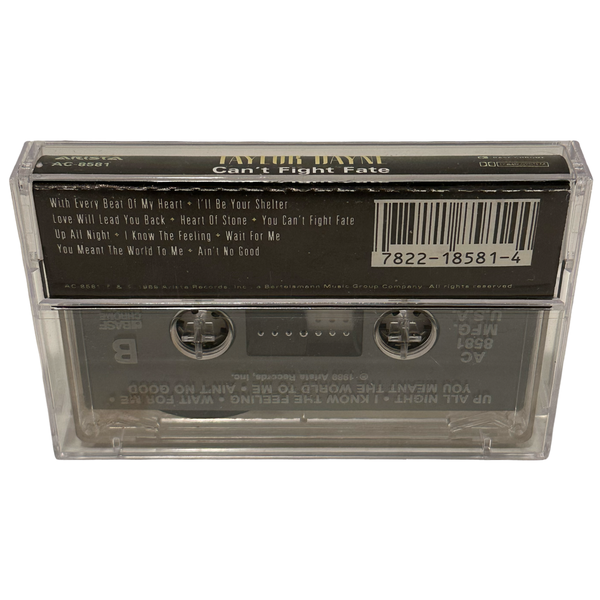 •TAYLOR DANE - CAN’T FIGHT FATE• ~1989 OG PRESSING~ (CASSETTE TAPE)
