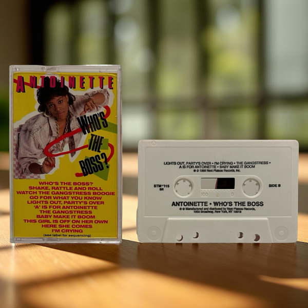 •ANTOINETTE - WHO’S THE BOSS?• ~1989 OG PRESSING~ (HTF CASSETTE TAPE)