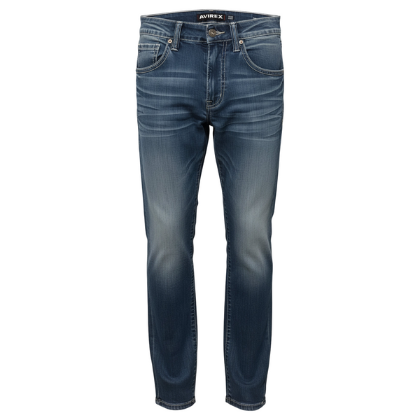*AVIREX* (ICE BLUE) ~MEN'S DENIM JEANS~ (30 INCH x 32 INCH)