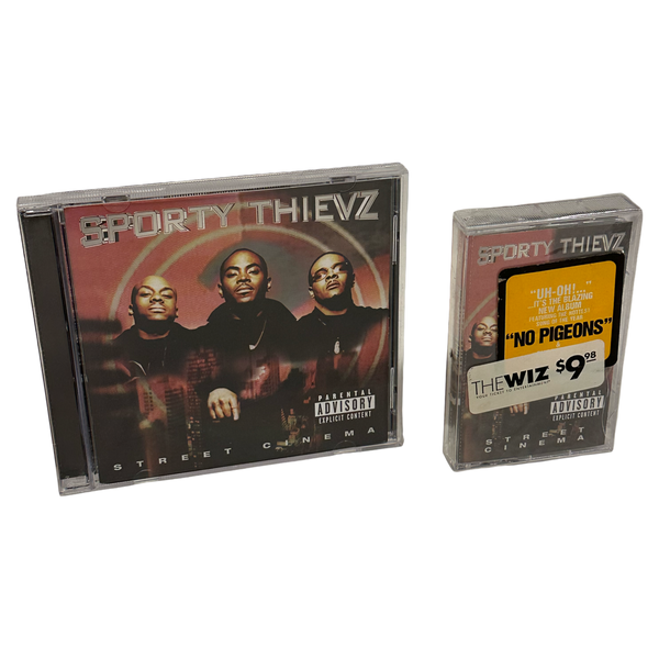 •SPORTY THIEVZ - STREET CINEMA• ~1998 OG PRESSINGS~ (CD & SEALED CASSETTE TAPE)