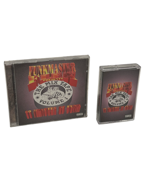 •FUNKMASTER FLEX PRESENTS - THE MIX TAPE VOLUME 1• ~1995 OG CANADIAN PRESSINGS~ (CD & CASSETTE TAPE)